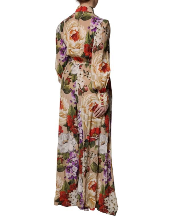 6729871.jpeg Multicolor Floral Wide Leg Jumpsuit Dress