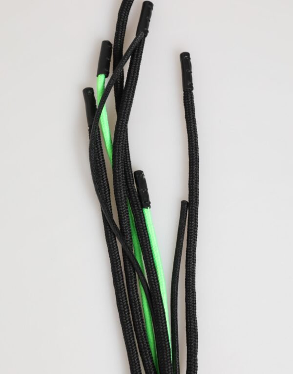 Multicolor Polyester Tape String DG Logo Keychain Keyring