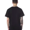 Black Cotton Men T-Shirt
