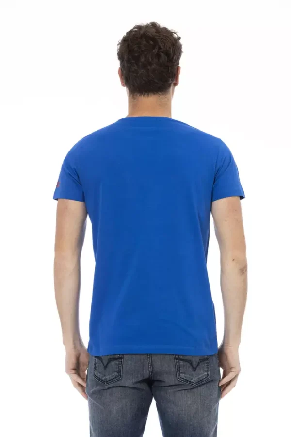 4117655.webp Blue Cotton Men T-Shirt