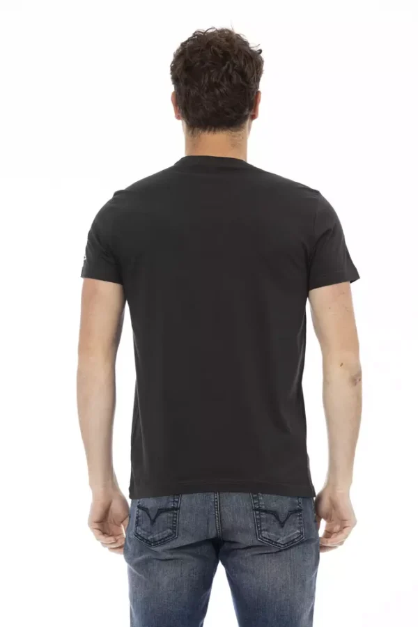 4117696.webp Black Cotton Men T-Shirt