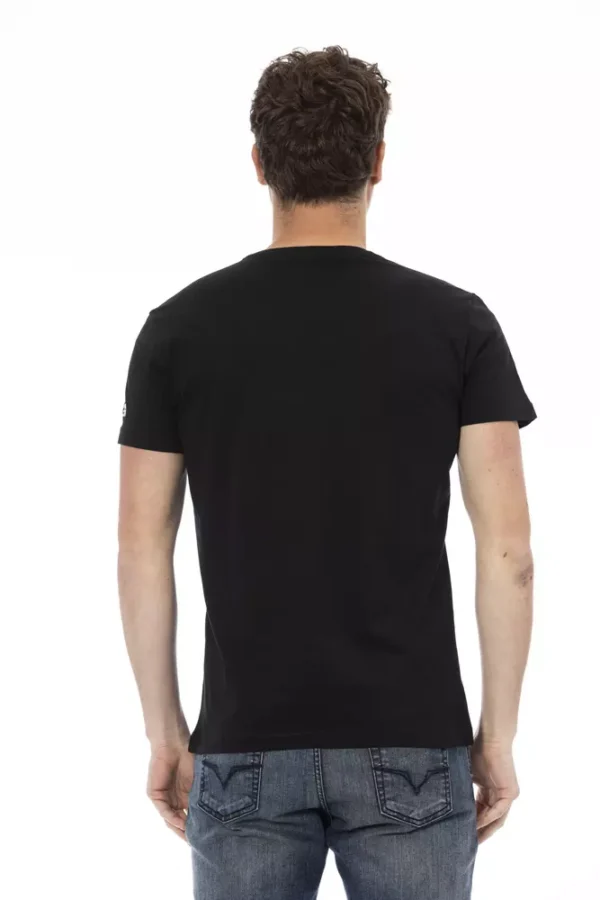 4117710.webp Black Cotton Men T-Shirt
