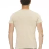 4117785.webp Beige Cotton Men T-Shirt
