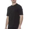 Black Cotton Men's T-Shirt
