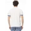 White Cotton Men Polo Shirt