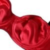Bordeaux Silk Stretch Balconcino Bra Underwear