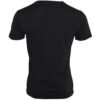 Black Cotton Silver Chain Short Sleeve T-shirt