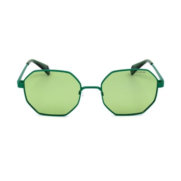 Green Metal Sunglasses