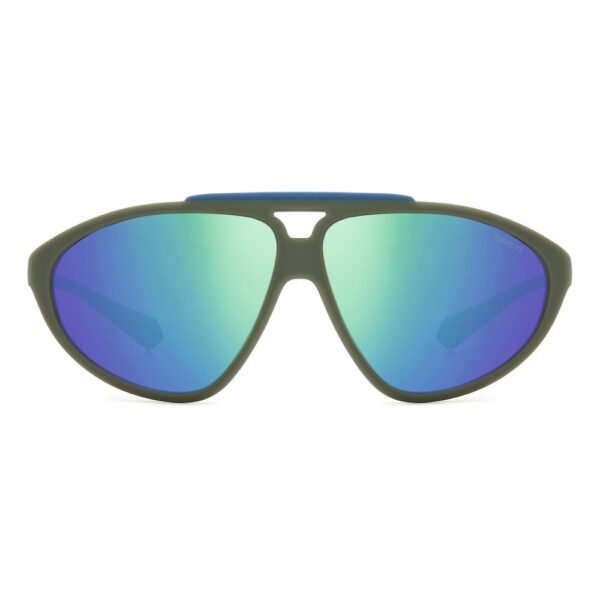 Green Rubber Sunglasses