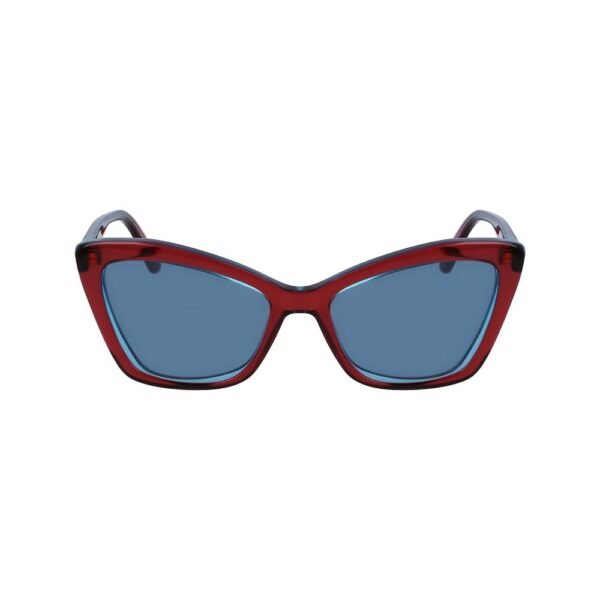 Red Acetate Sunglasses