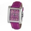 Purple Leather Watch