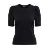Black Cotton T-Shirt
