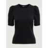 Black Cotton T-Shirt