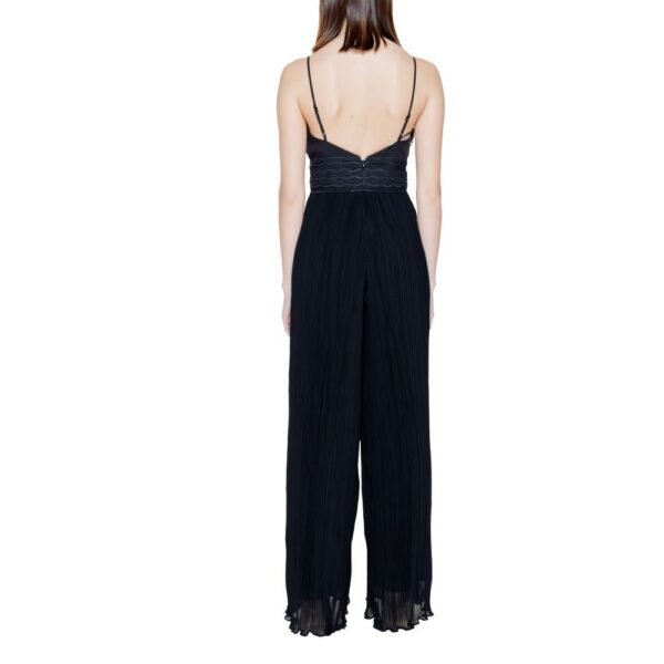 Black Polyester Jumpsuit