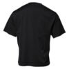 Black DG Logo Print Cotton Crew Neck T-shirt