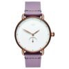 Purple Leather Watch