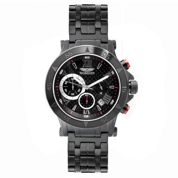 Black Stainless Steel Watch