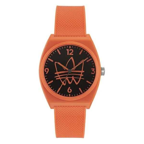 Orange Synthetic Watch
