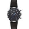 Black Leather Watch