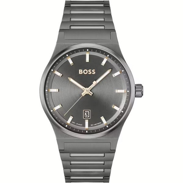 Gray Stainless Steel Watch
