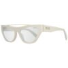 White Metal Sunglasses