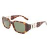 Brown Injected Sunglasses