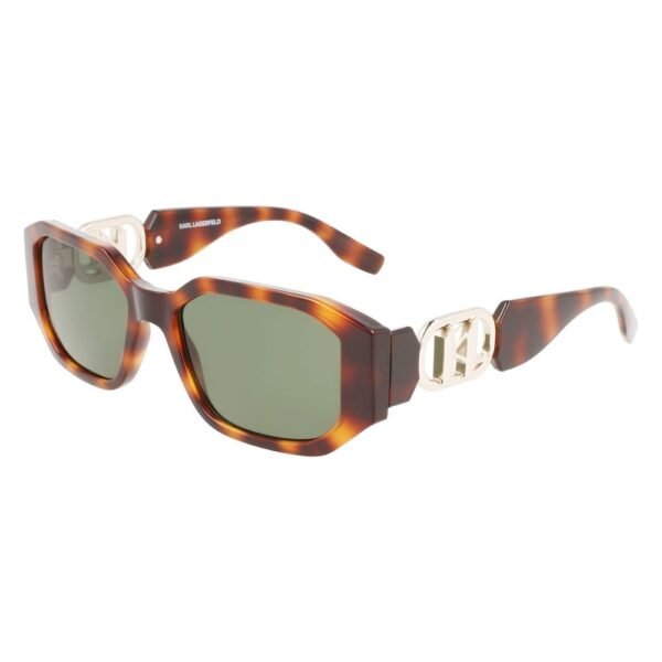 Brown Injected Sunglasses