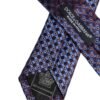 6461649.jpeg Multicolor Circles Silk Adjustable Necktie Tie