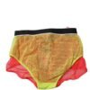 Red Yellow Tulle Mid Waist Panty Underwear