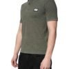 Army Green Logo Plaque Cotton Polo Shirt T-shirt