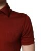 Red Cotton DG Logo Collared Men Polo T-shirt