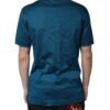 Blue Logo Cotton Men Polo Shirt T-shirt