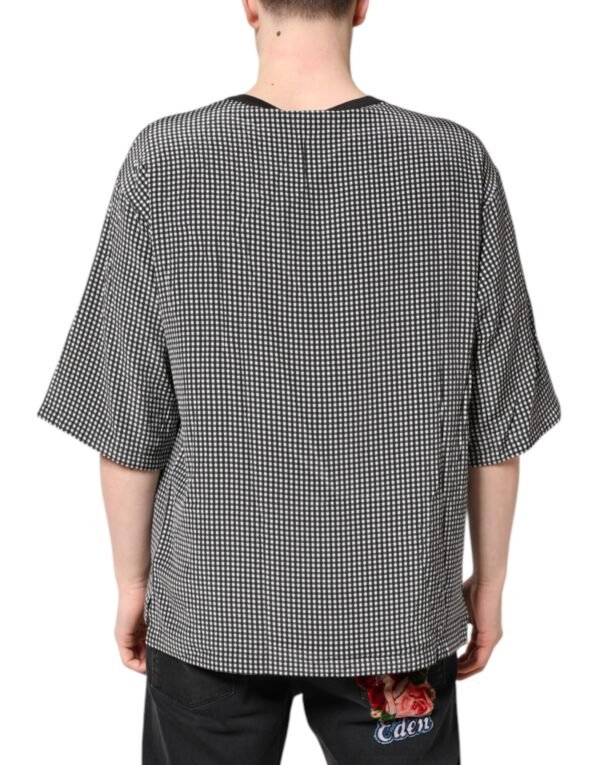 Black Graphic Print Short Sleeve T-shirt