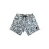 White Polyester Men Swim Short