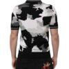 Multicolor Camouflage Collared Polo T-shirt