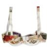 Beige Floral Balconcino Underwired Bra Underwear