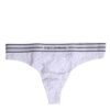 White Nylon Floral Lace Bottom Panty Underwear