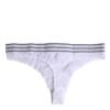 White Nylon Floral Lace Bottom Panty Underwear