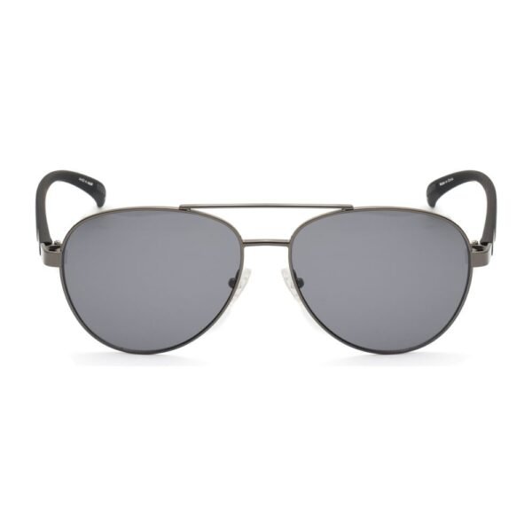 Gray Metal Sunglasses