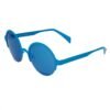 Blue Metal Sunglasses