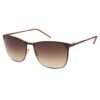 Brown Metal Sunglasses