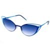 Blue Metal Sunglasses