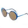 Blue Metal Sunglasses