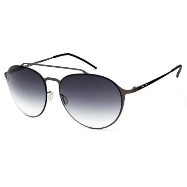 Gray Metal Sunglasses