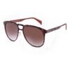 Brown Metal Sunglasses