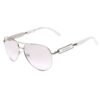 Gray Metal Sunglasses