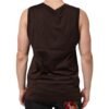Brown Cotton Sleeveless Underwear Men Tank Top