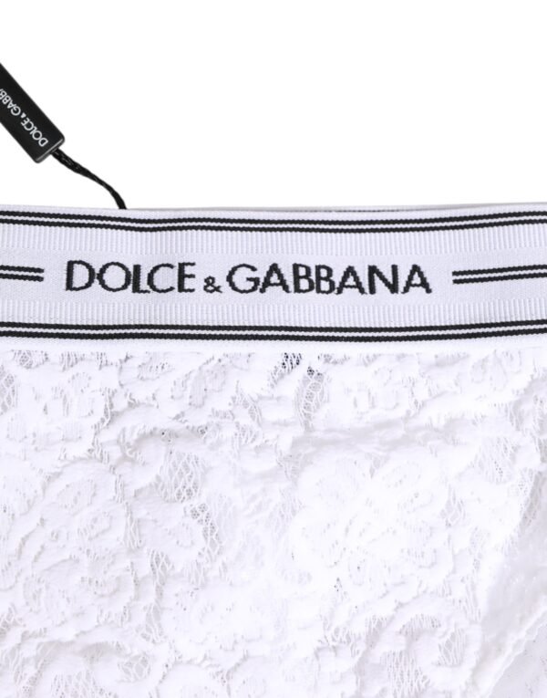 8998598.jpeg White Lace Slip Brief Logo Waistband Underwear