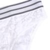 8998601.jpeg White Lace Slip Brief Logo Waistband Underwear