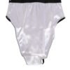 9001459.jpeg White Satin High-Waist Black Logo Women Underwear